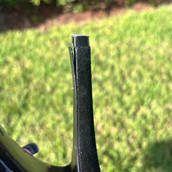 Alice + Olivia Black Velvet Pink Bow Stiletto Pumps Size 37 / US 6.5 - Picture 9 of 11